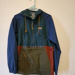 L.L. Bean Women's Multicolor Anorak Jacket